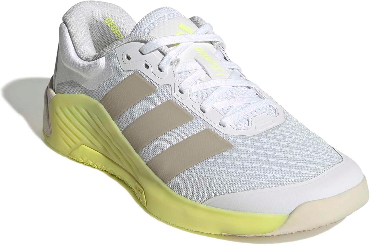image:imageadidas Womens Dropset 4 Training ShoesWhiteWonder AluminaFrozen Lemon