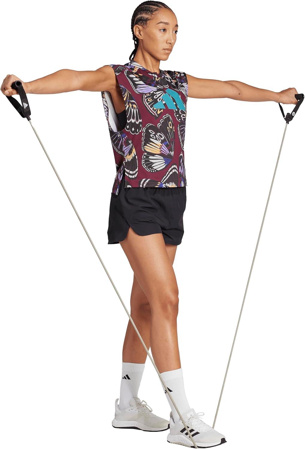 image:imageadidas Womens Racer Pacer Woven ShortsBlack