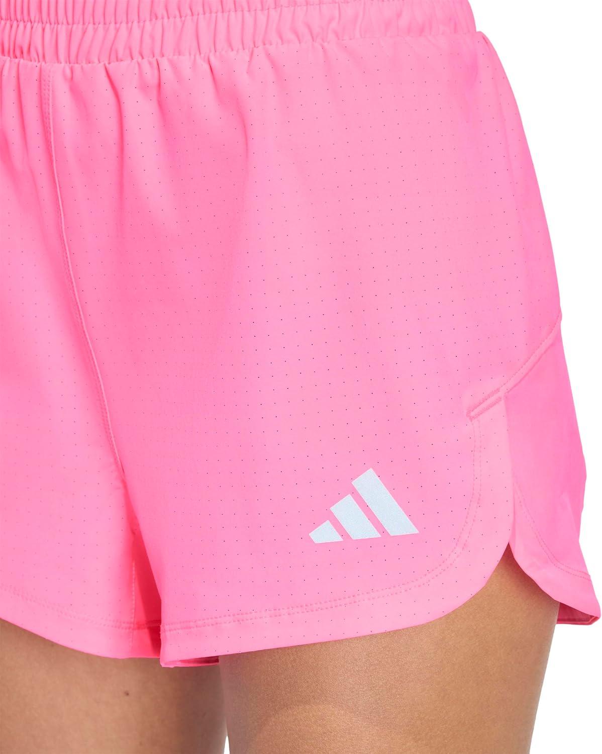 image:imageadidas Womens Racer Pacer Woven ShortsLucid Pink
