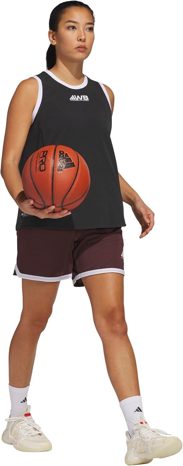 image:imageadidas Womens Select Mesh Basketball ShortsAurora RubyPutty Mauve