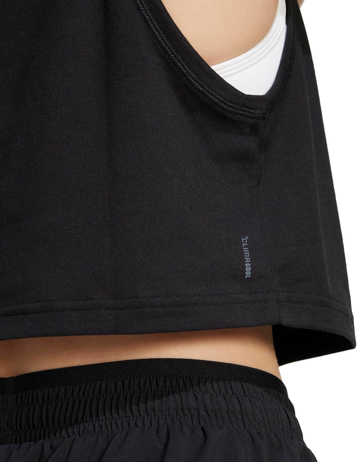 image:imageadidas Womens Train Essentials Boxy Tank TopBlack