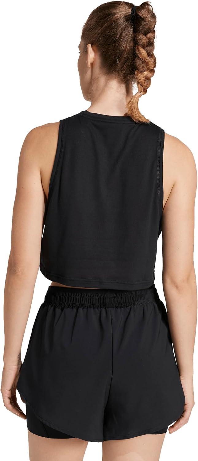 image:imageadidas Womens Train Essentials Boxy Tank TopBlack