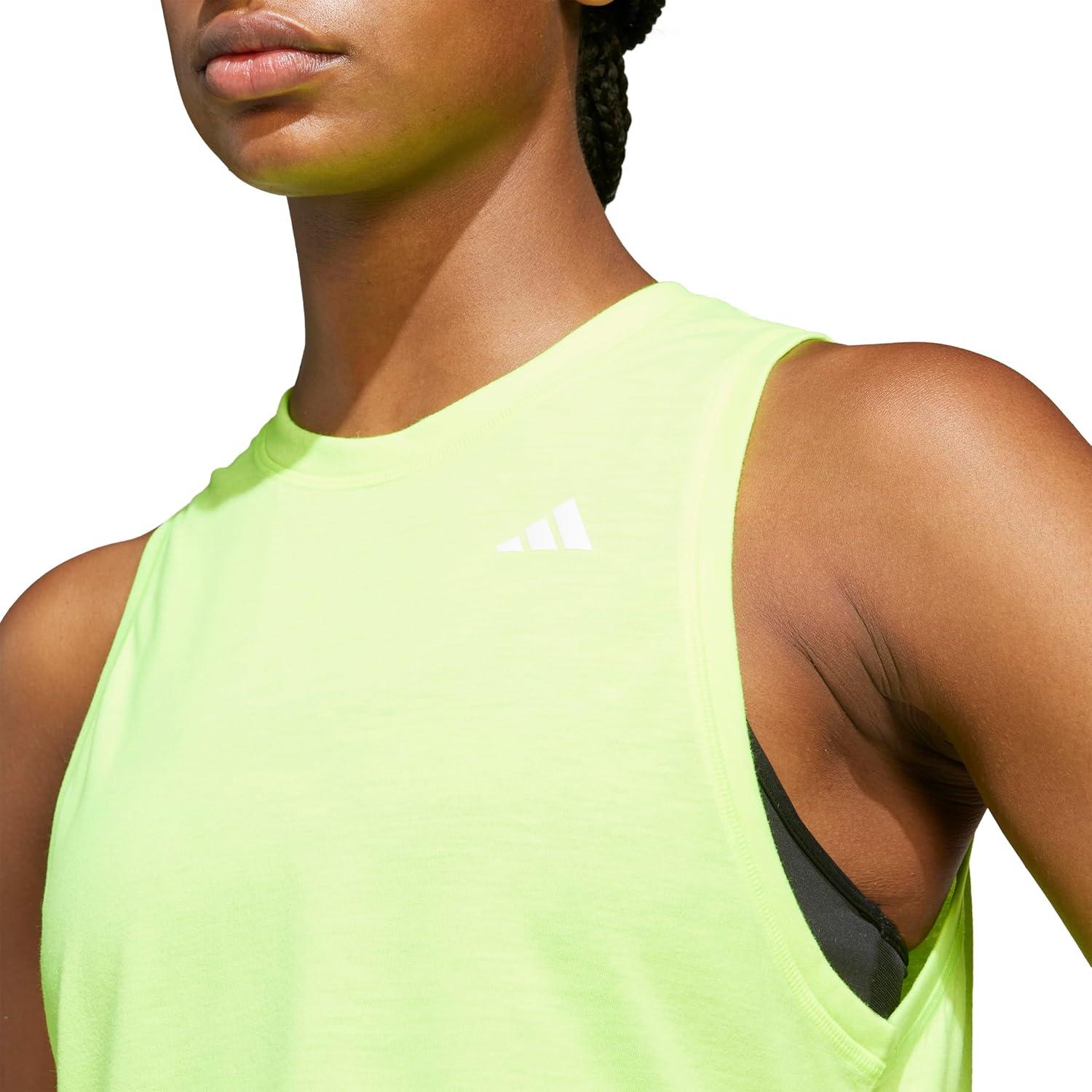 image:imageadidas Womens Train Essentials Boxy Tank TopLucid Lemon