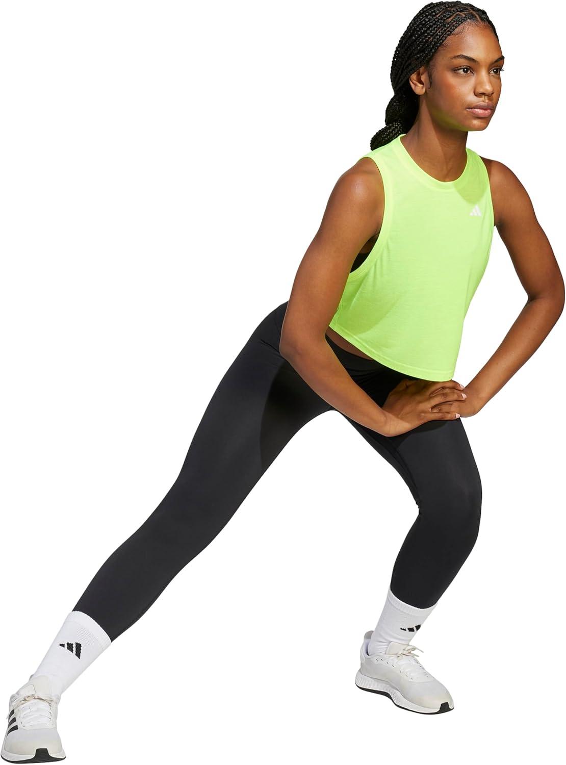 image:imageadidas Womens Train Essentials Boxy Tank TopLucid Lemon