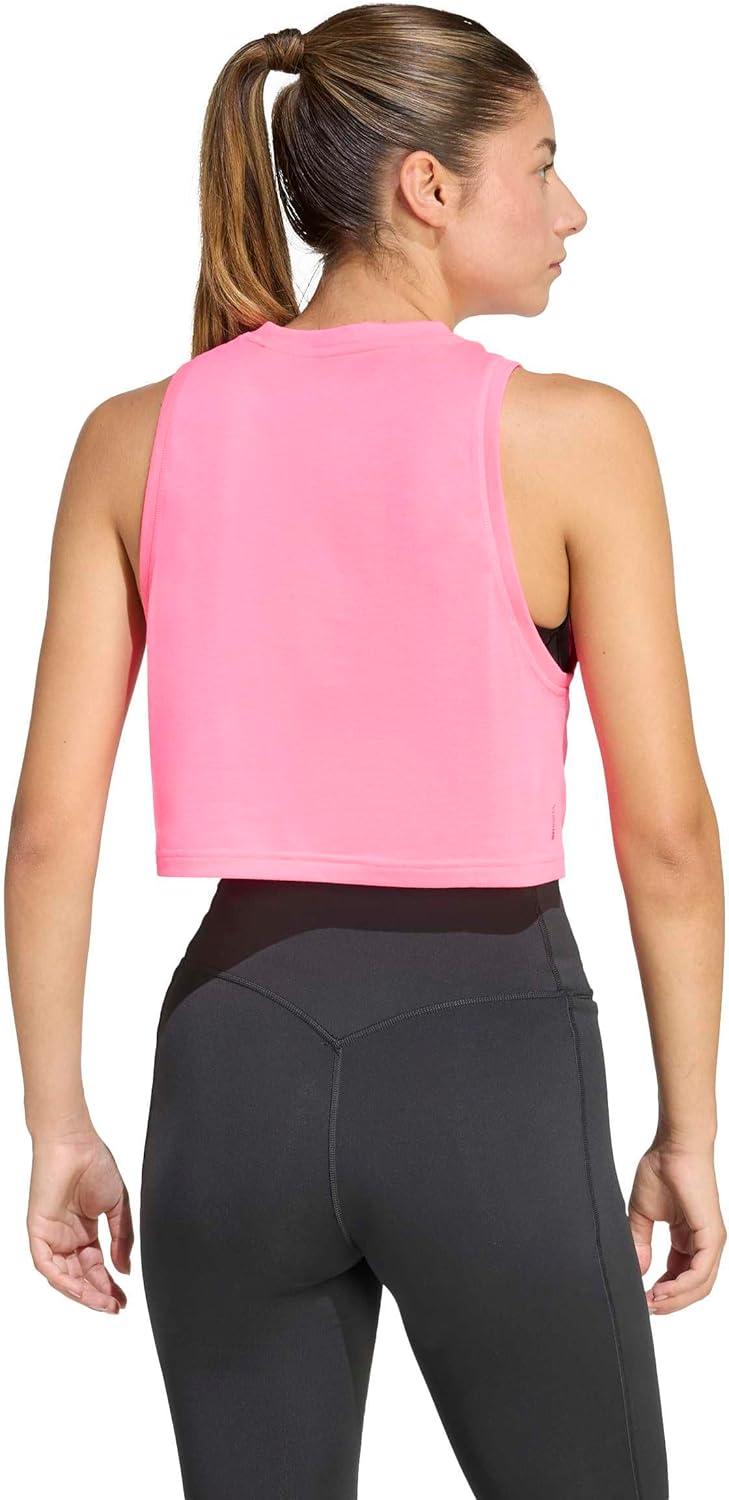image:imageadidas Womens Train Essentials Boxy Tank TopLucid Pink