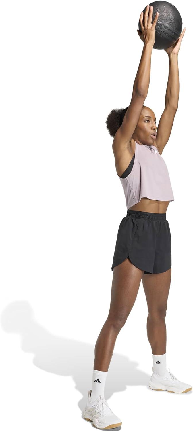 image:imageadidas Womens Train Essentials Boxy Tank TopPreloved Fig