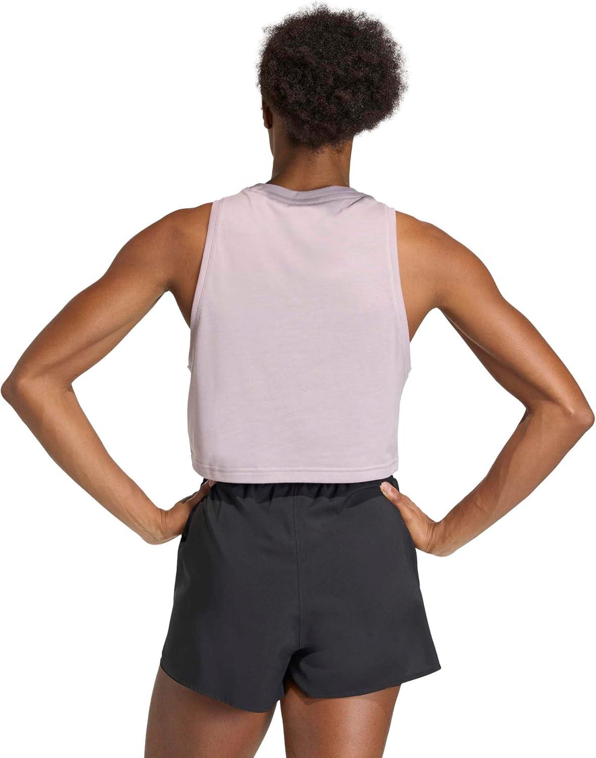 image:imageadidas Womens Train Essentials Boxy Tank TopPreloved Fig