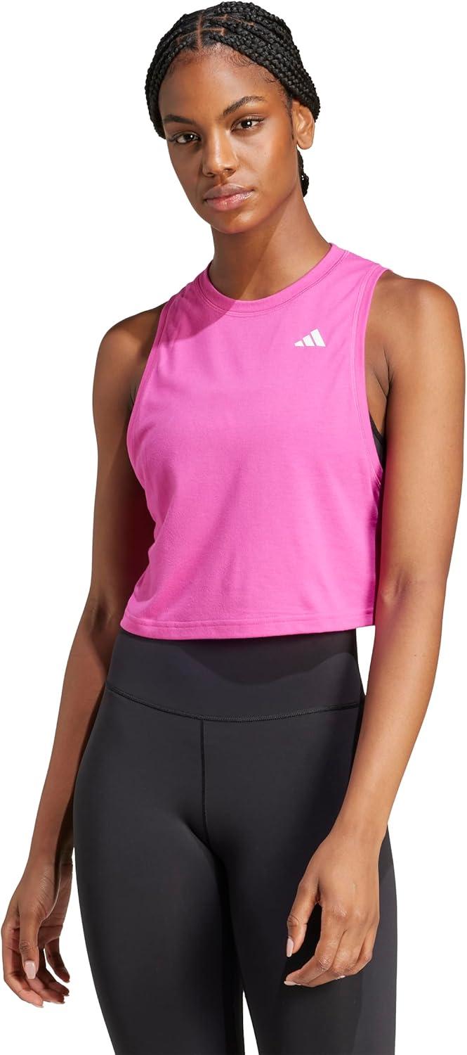 image:imageadidas Womens Train Essentials Boxy Tank TopSemi Lucid Fuchsia