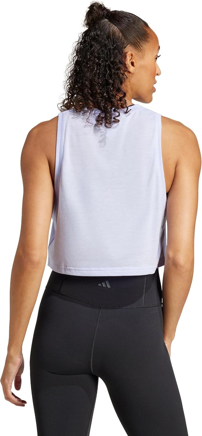 image:imageadidas Womens Train Essentials Boxy Tank TopViolet Tone