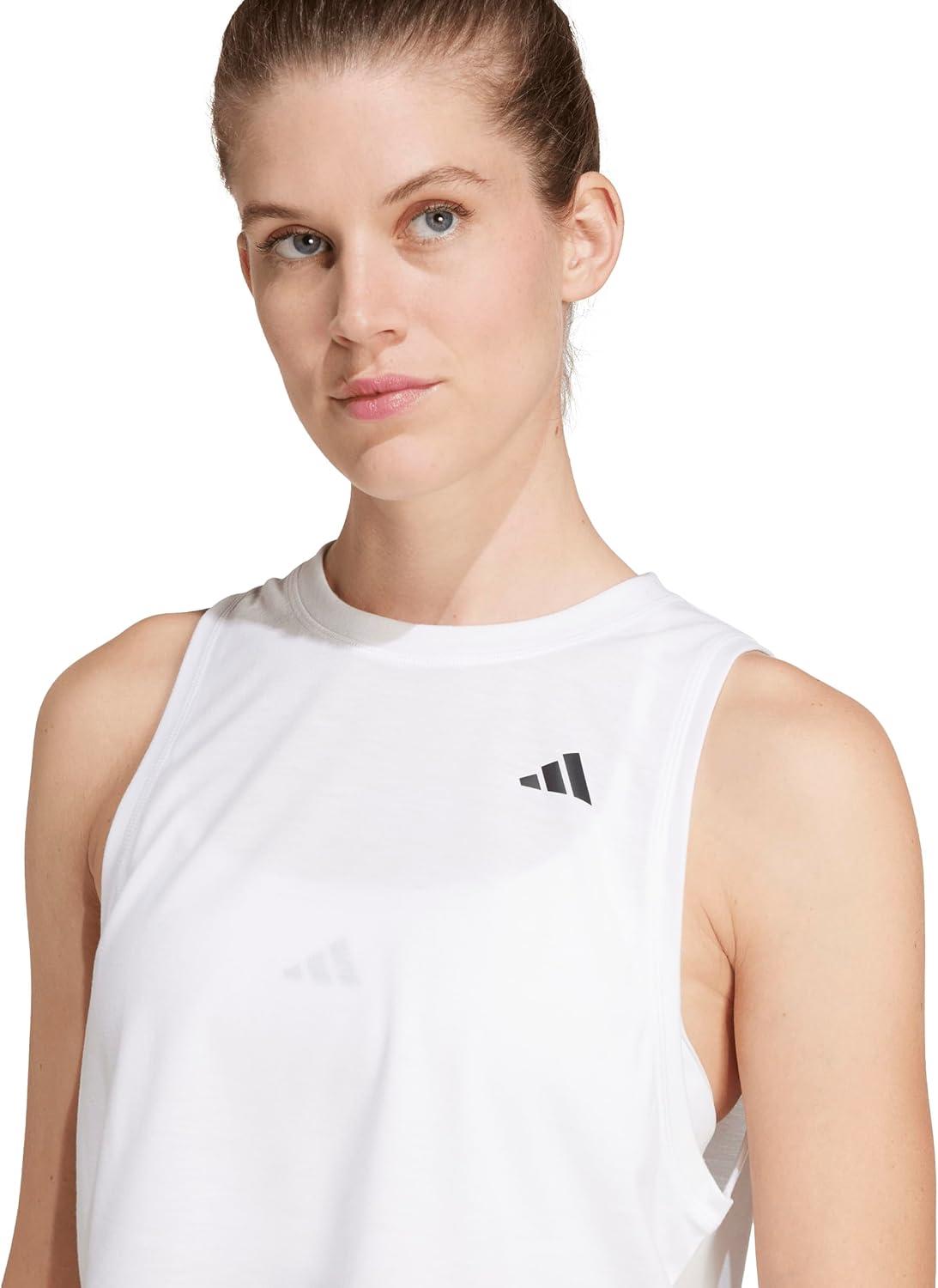 image:imageadidas Womens Train Essentials Boxy Tank TopWhite