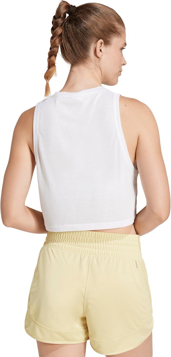 image:imageadidas Womens Train Essentials Boxy Tank TopWhite