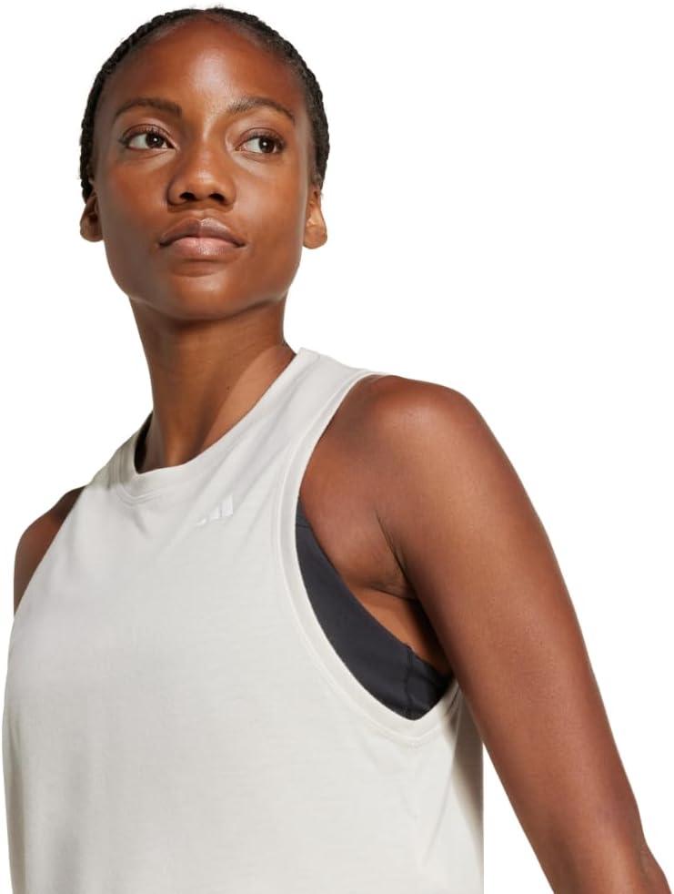 image:imageadidas Womens Train Essentials Boxy Tank TopWonder Alumina