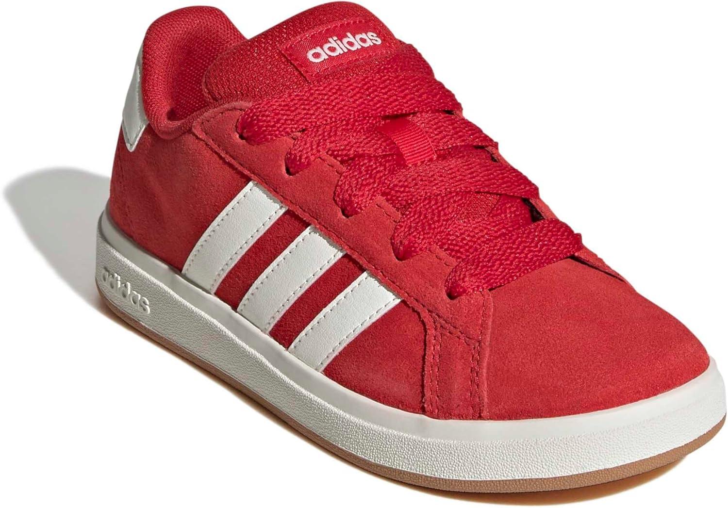 image:imageadidas unisexchild Grand Court 00s Little KidBig KidBetter ScarletOff White