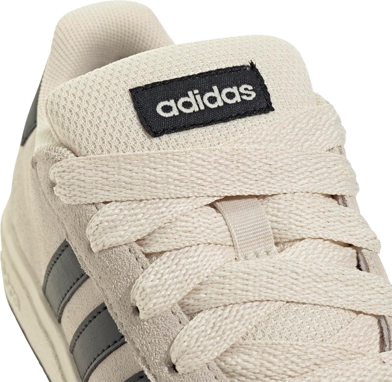 image:imageadidas unisexchild Grand Court 00s Little KidBig KidWonder WhiteBlackWhite