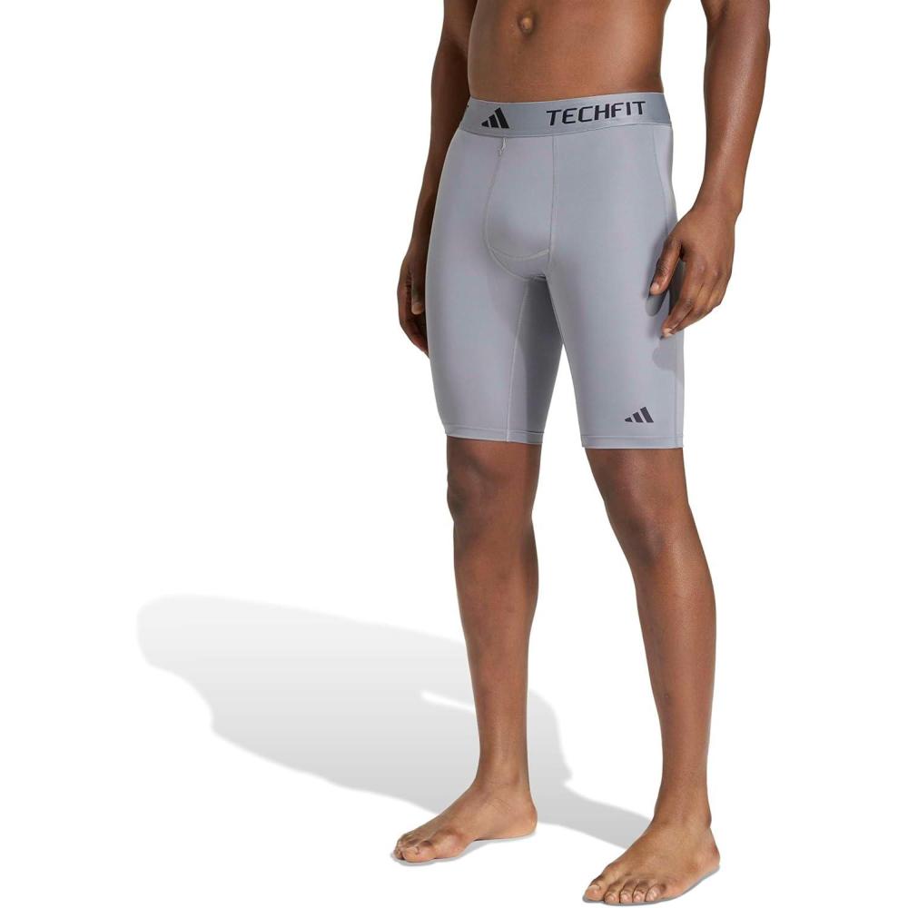 image:imageAdidas Mens Techfit Compression Training Short TightsGrey