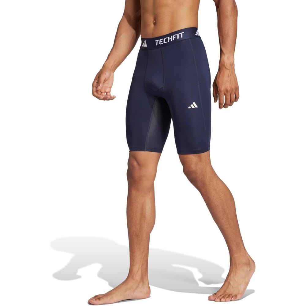 image:imageAdidas Mens Techfit Compression Training Short TightsLegend Ink