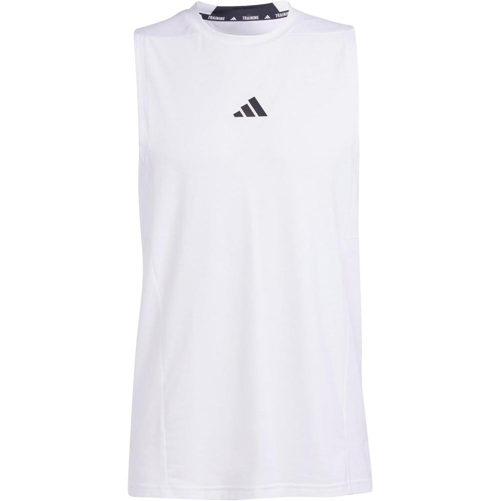 image:imageadidas Mens Designed for Training Workout Tank TopWhite