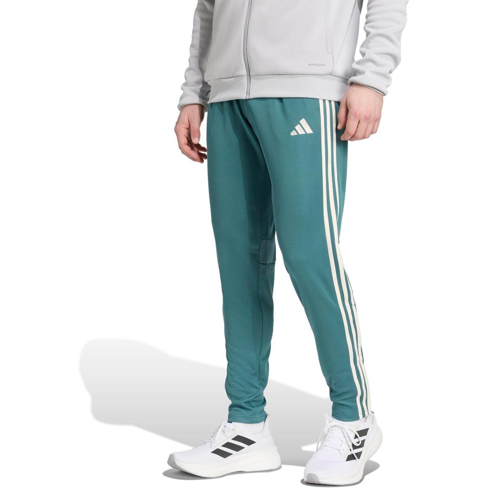 image:imageadidas Mens Tiro 25 Essentials Training PantsPreloved TealWonder White