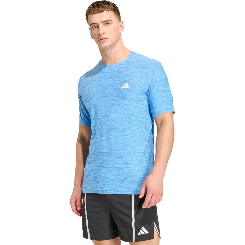 image:imageadidas Mens Workout Essentials Flex TShirtRay Blue Melange