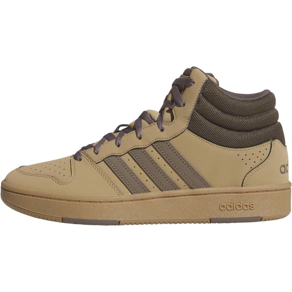 image:imageadidas Unisex Adult Hoops Classic Mid TopCardboardEarth Strata