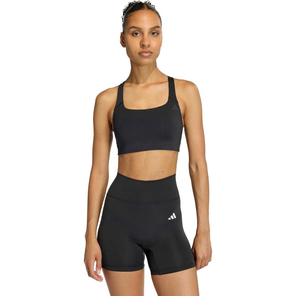 image:imageadidas Womens Optime Medium Support BraBlack