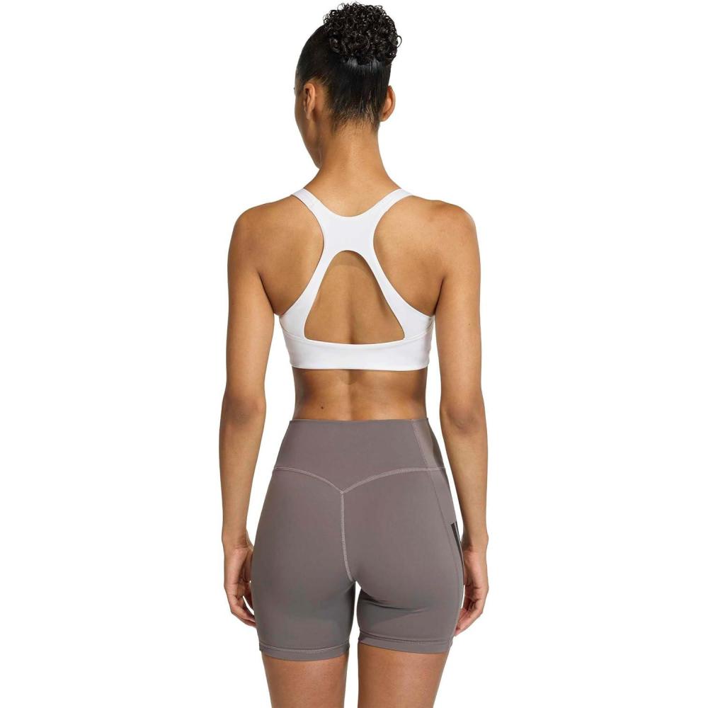image:imageadidas Womens Optime Medium Support BraWhite
