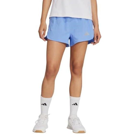 image:imageadidas Womens Racer Pacer Woven ShortsBlue Fusion