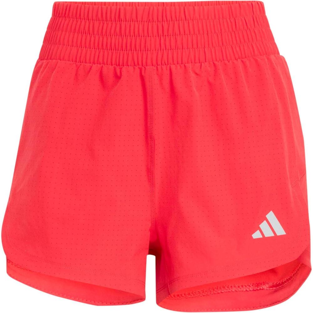 image:imageadidas Womens Racer Pacer Woven ShortsPure Ruby