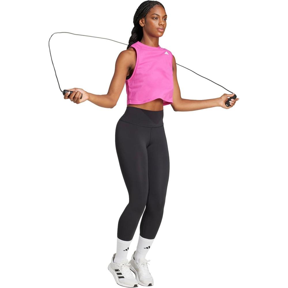 image:imageadidas Womens Train Essentials Boxy Tank TopSemi Lucid Fuchsia