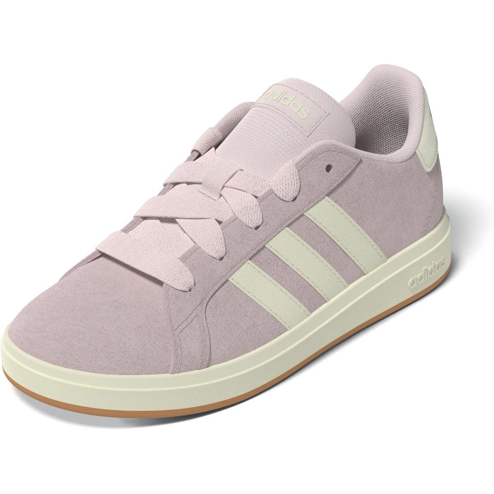 image:imageadidas unisexchild Grand Court 00s Little KidBig KidClear PinkOff WhiteGum