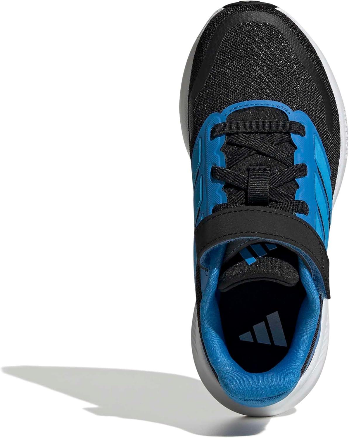 image:imageAdidas UnisexChild Run Falcon 5BlackLucid AquamarineLucid Ray Blue
