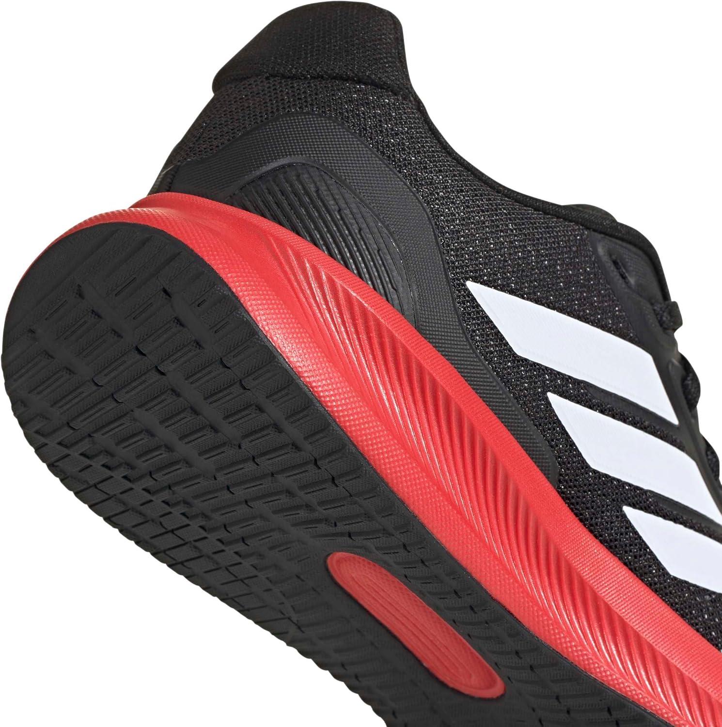image:imageAdidas UnisexChild Run Falcon 5BlackWhiteBright Red