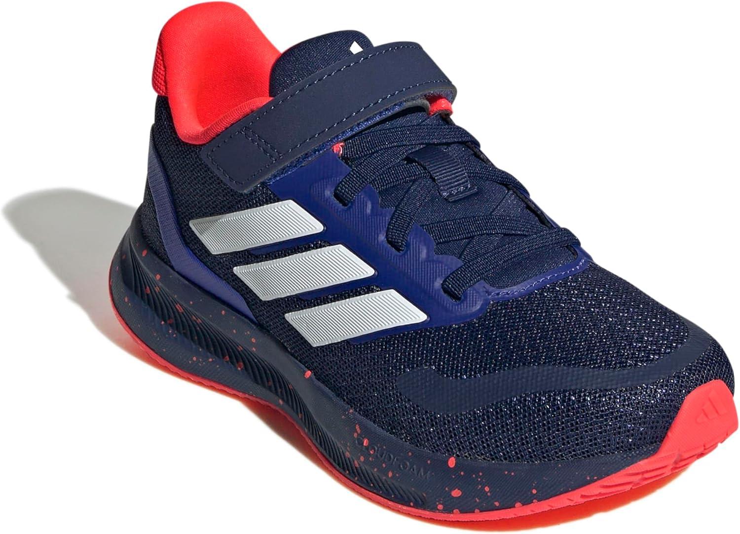 image:imageAdidas UnisexChild Run Falcon 5Dark BlueWhiteSolar Red