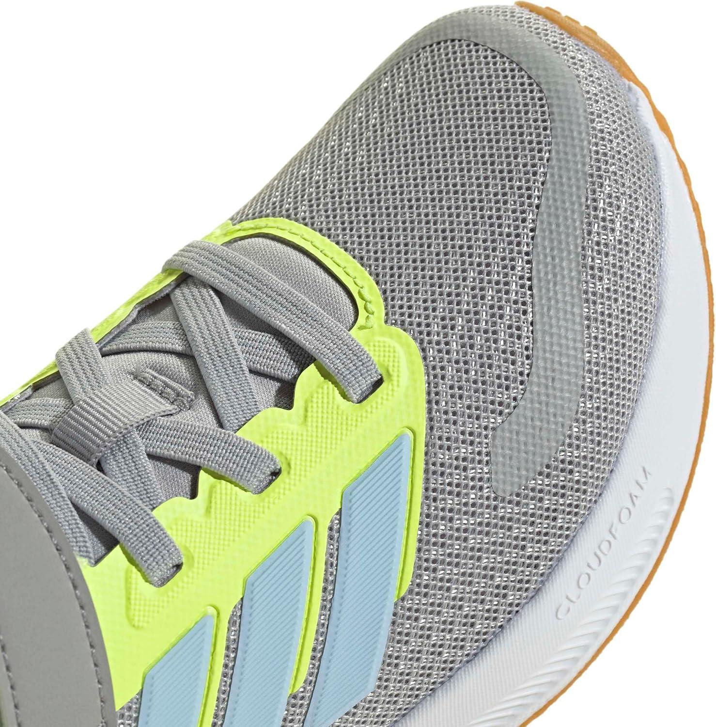 image:imageAdidas UnisexChild Run Falcon 5GreyCrystal SkyYellow