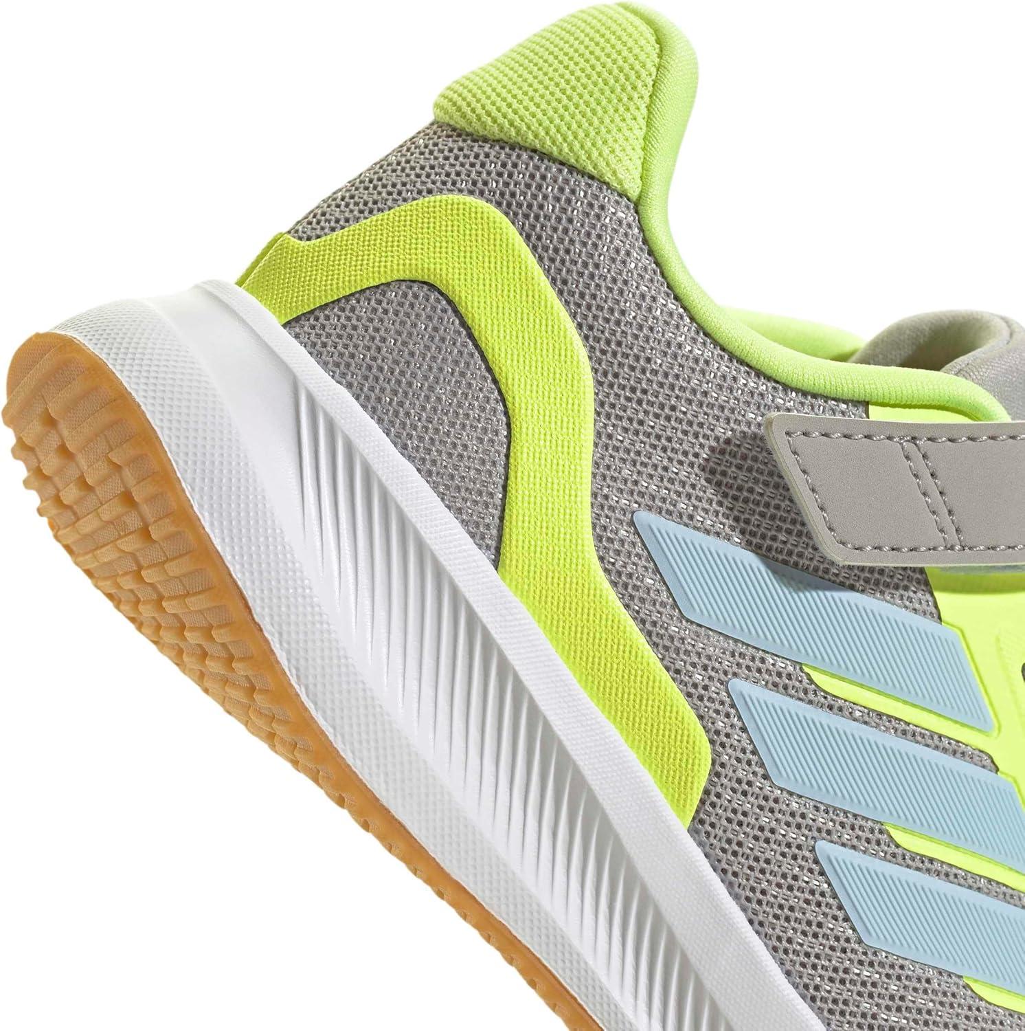 image:imageAdidas UnisexChild Run Falcon 5GreyCrystal SkyYellow