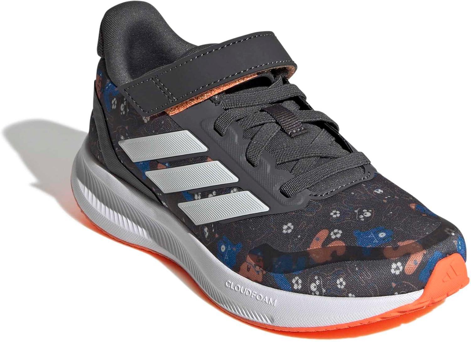 image:imageAdidas UnisexChild Run Falcon 5GreyOff WhiteRay Blue