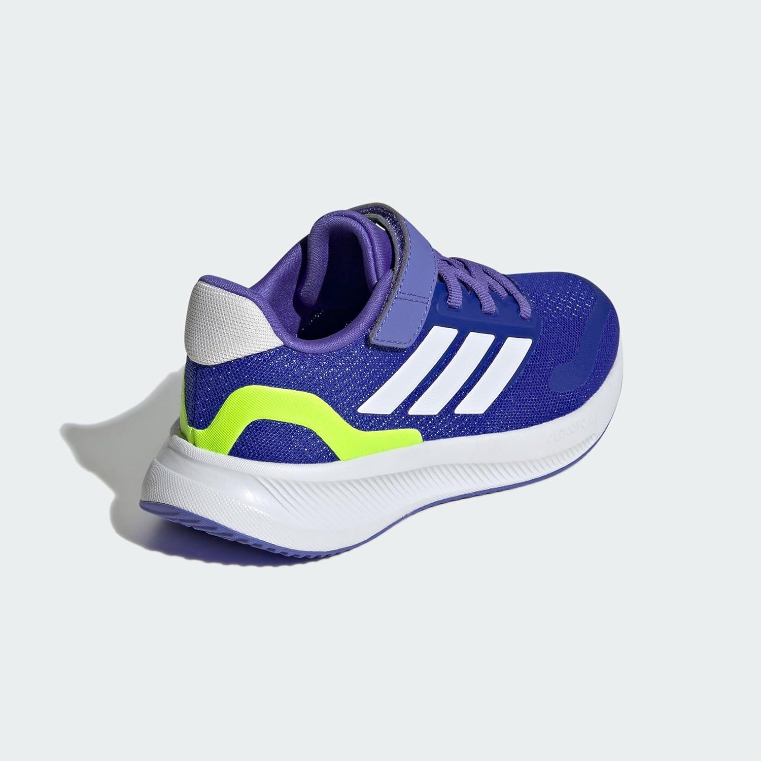 image:imageAdidas UnisexChild Run Falcon 5Lucid BlueWhiteCobalt Blue