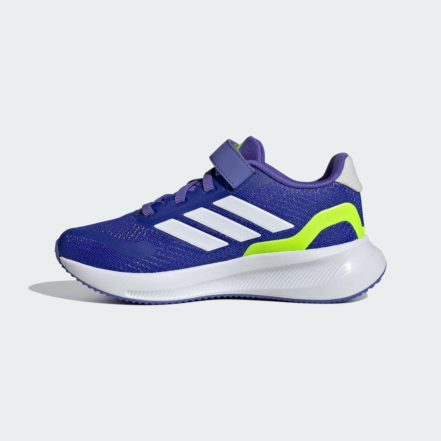 image:imageAdidas UnisexChild Run Falcon 5Lucid BlueWhiteCobalt Blue