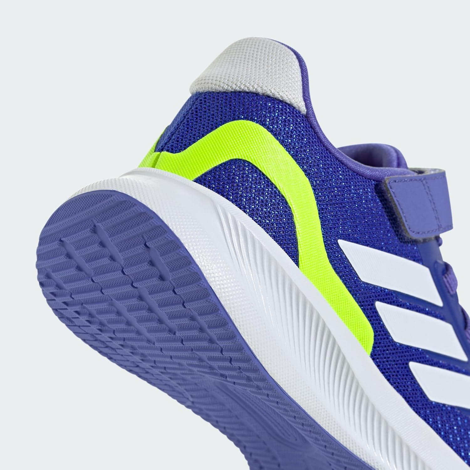image:imageAdidas UnisexChild Run Falcon 5Lucid BlueWhiteCobalt Blue