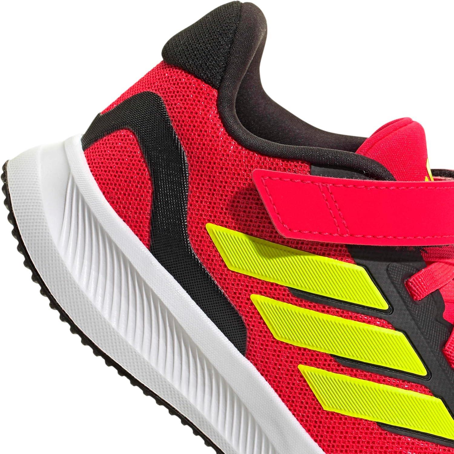 image:imageAdidas UnisexChild Run Falcon 5Lucid RedLucid LemonBlack