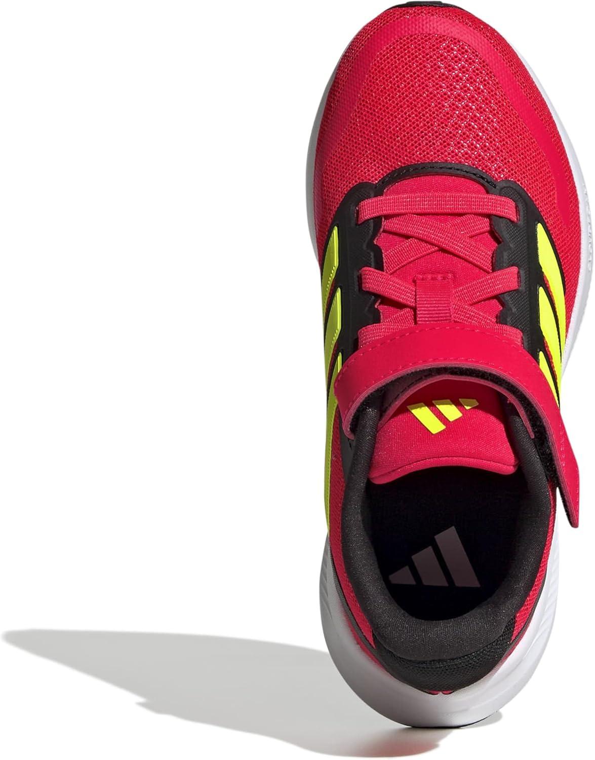 image:imageAdidas UnisexChild Run Falcon 5Lucid RedLucid LemonBlack