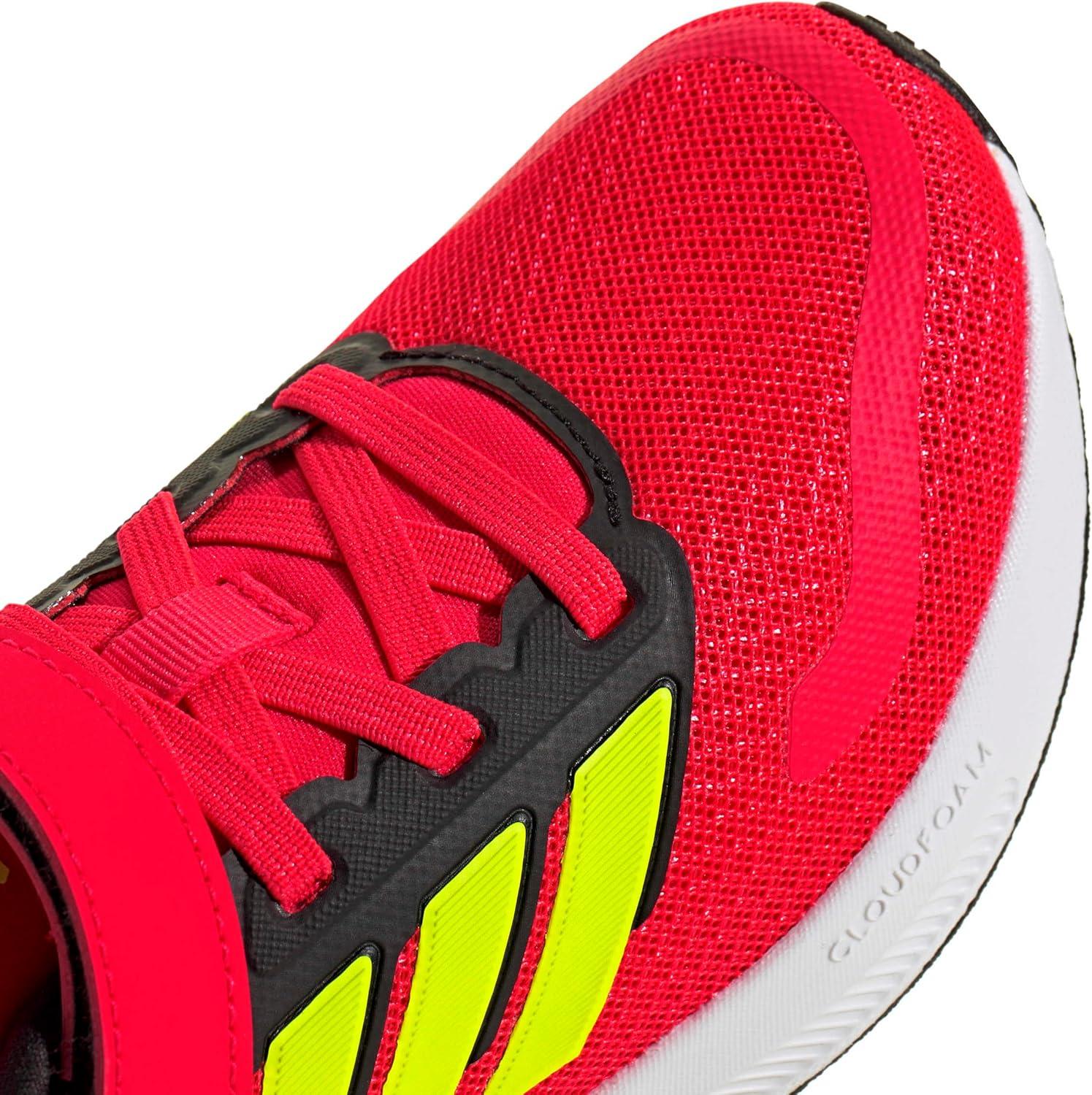 image:imageAdidas UnisexChild Run Falcon 5Lucid RedLucid LemonBlack