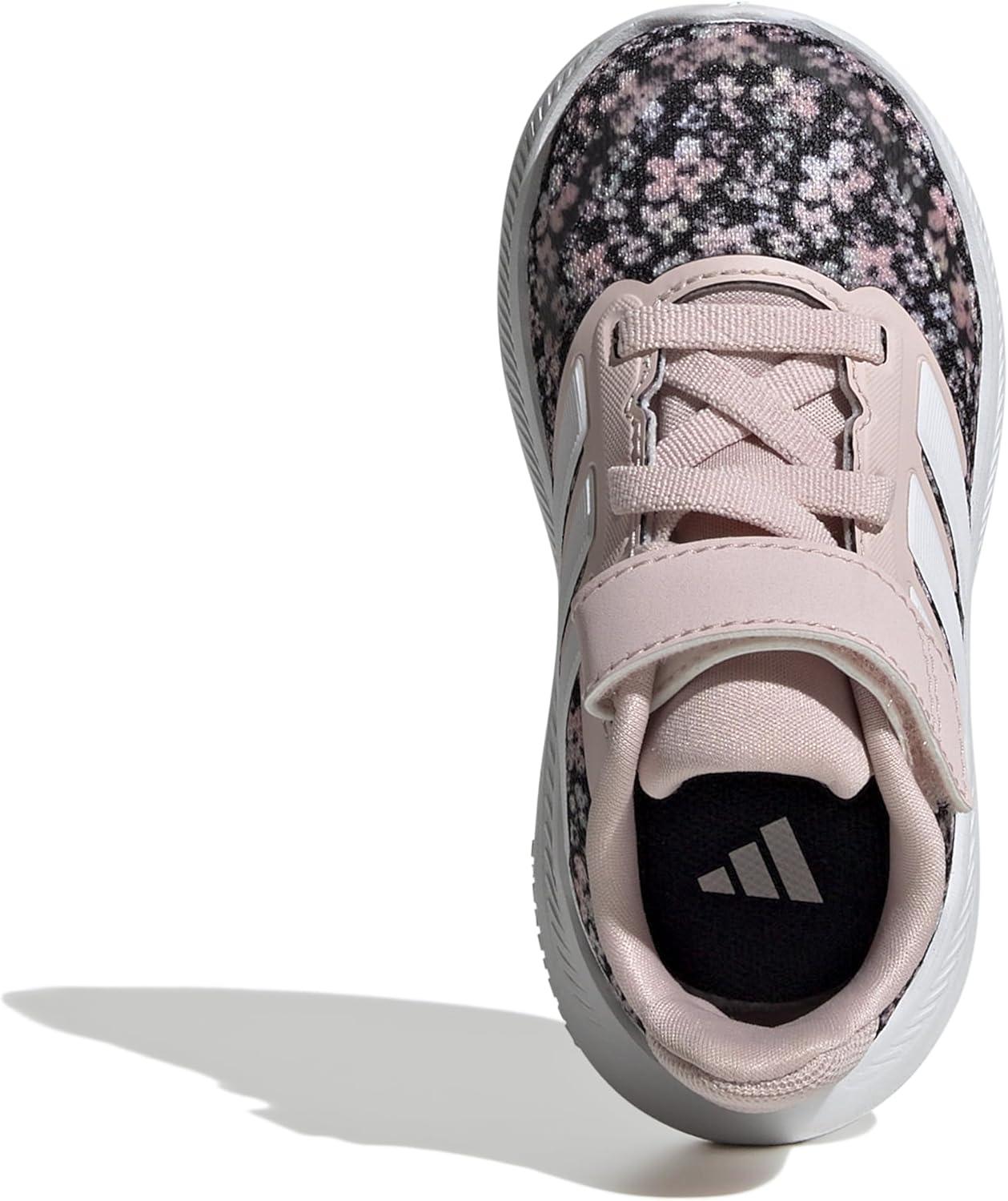 image:imageAdidas UnisexChild Run Falcon 5Sandy PinkWhiteBlack