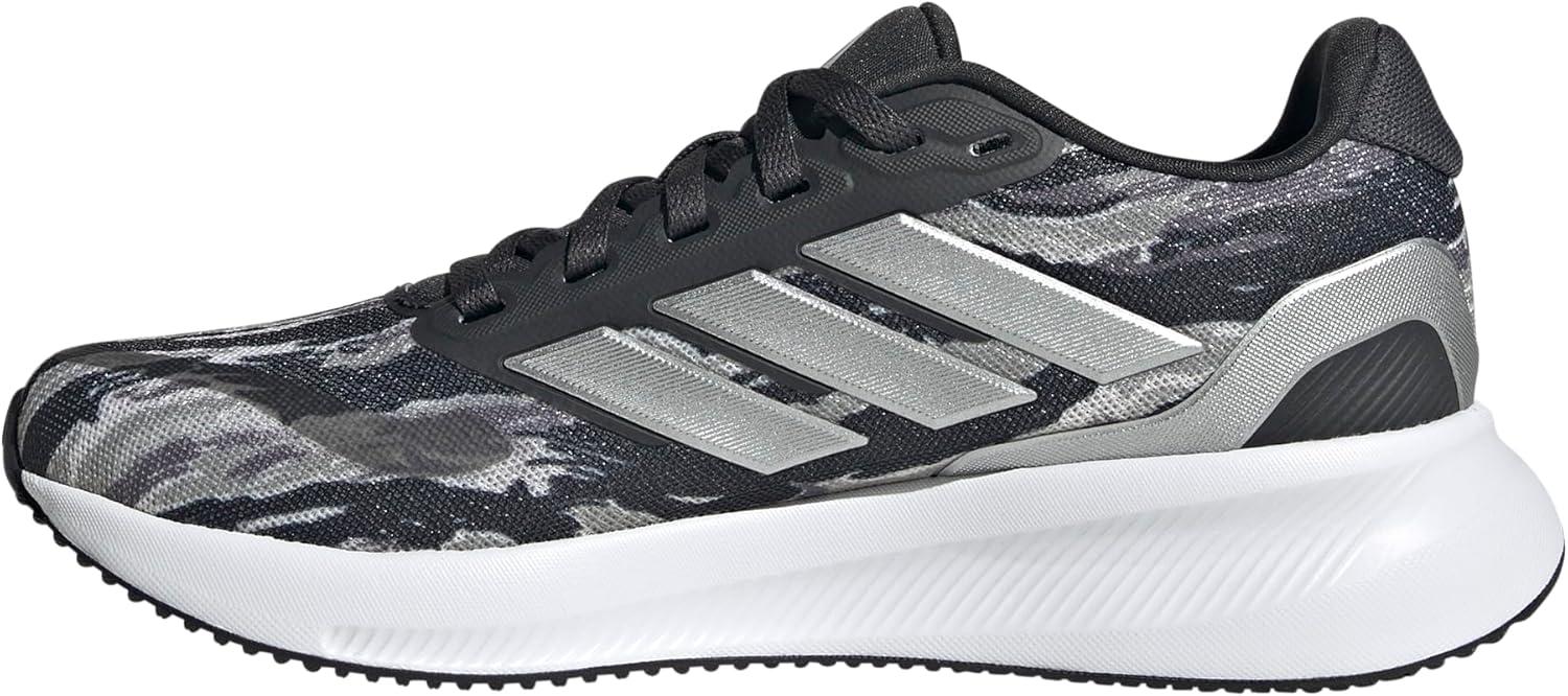 image:imageAdidas UnisexChild Run Falcon 5Silver PebbleSilver MetallicCarbon