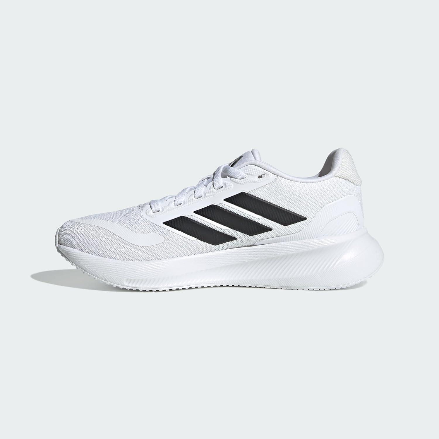 image:imageAdidas UnisexChild Run Falcon 5WhiteBlackBlack