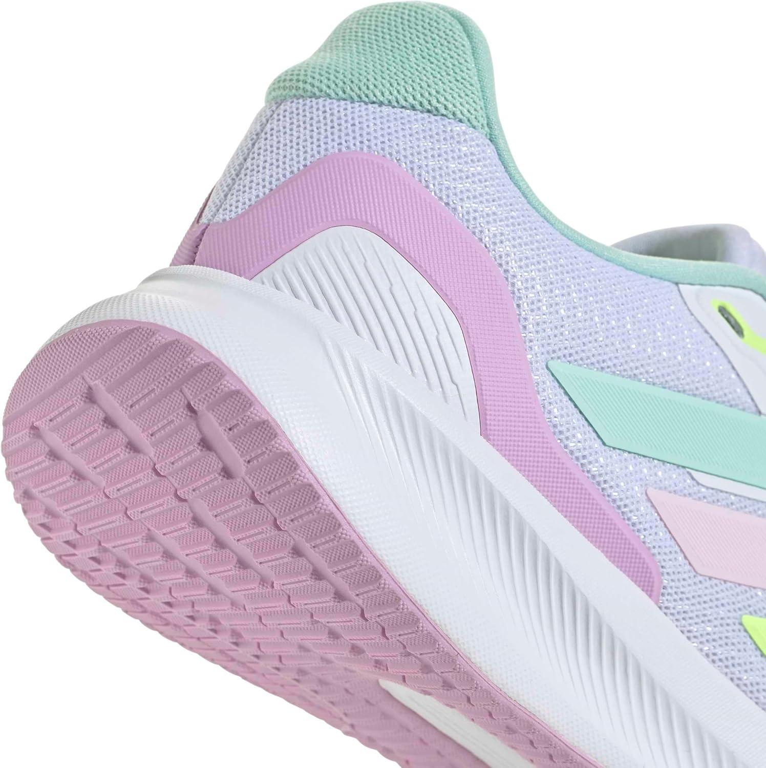 image:imageAdidas UnisexChild Run Falcon 5WhiteClear MintClear Pink