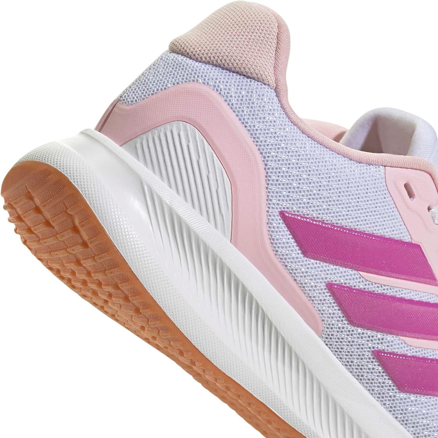 image:imageAdidas UnisexChild Run Falcon 5WhiteClear PinkGum