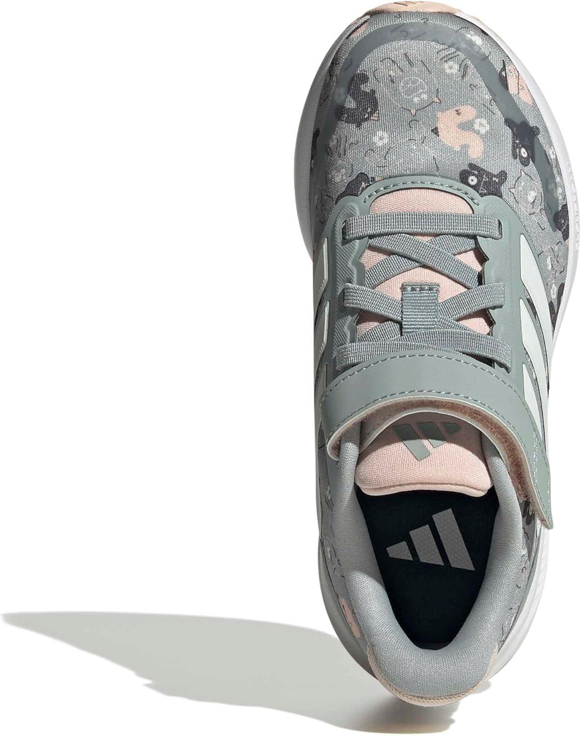 image:imageAdidas UnisexChild Run Falcon 5Wonder SageOff WhiteBlush Pink