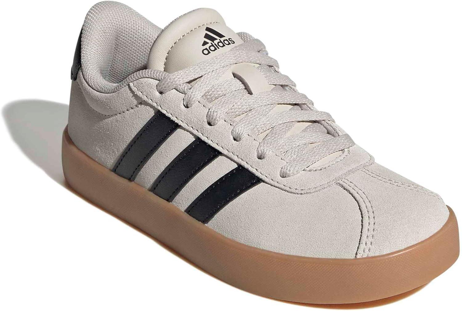 image:imageadidas Kids VL Court 30 ShoeAluminaBlackGum