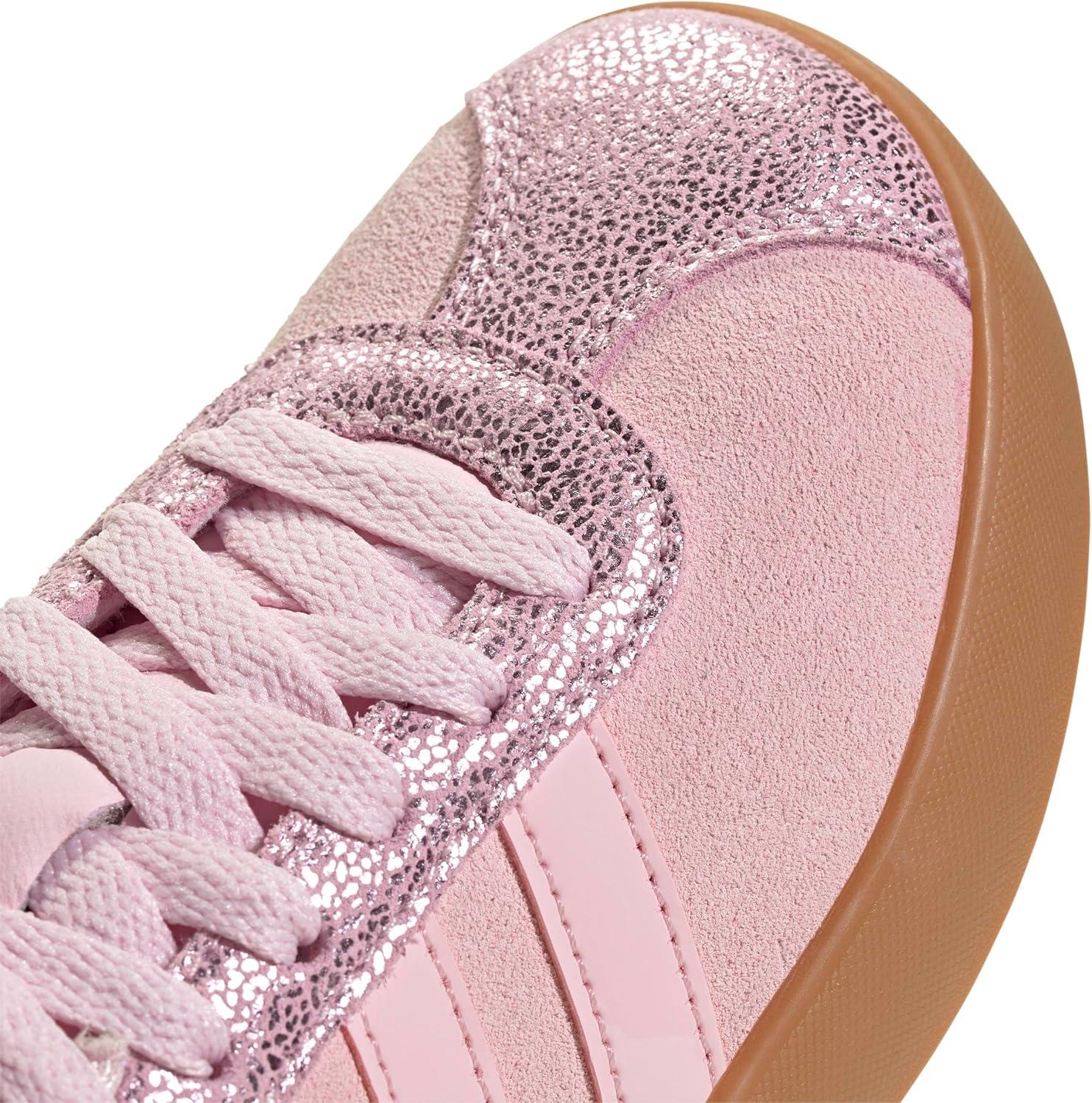 image:imageadidas Kids VL Court 30 ShoeClear PinkClear PinkGum